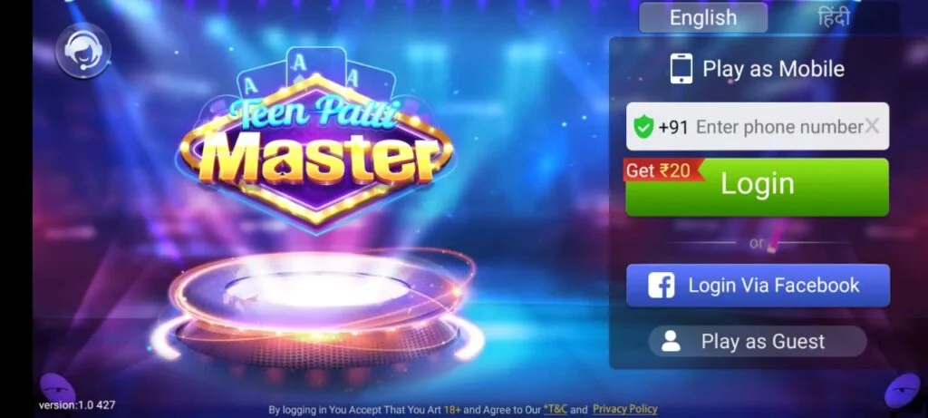 How to Create Account in Teen Patti Master