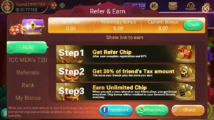 How to Refer & Earn in Rummy Grand App