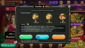 Share Program in Rummy Grand APK